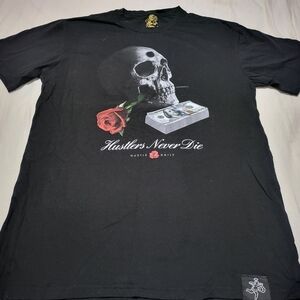 Black Skull Graphic Tee